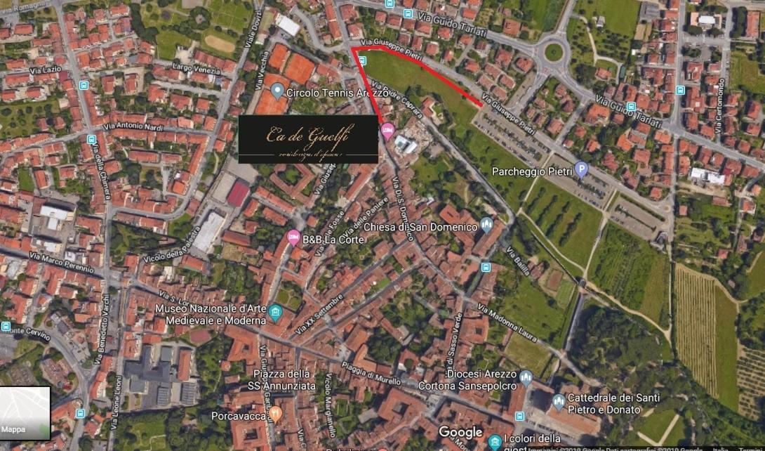 Ca De Guelfi Residenza D'Epoca Panzió Arezzo Kültér fotó